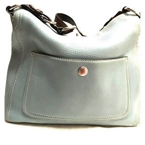 Coach leather Chelsea turn lock shoulder bag